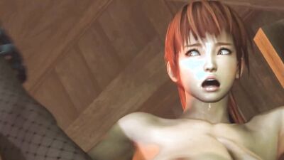 Japanese teen with a big dick gets wild with Evil Monster and takes a facial