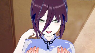 Fucking Reze from Chainsaw Man Until Creampie - Anime Hentai 3d Uncensored