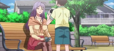 Cute Hentai Boobs - Cute Hentai Girl With Purple Hair And Big Boobs Gets Fucked [Uncensored] -  CartoonPorn.com