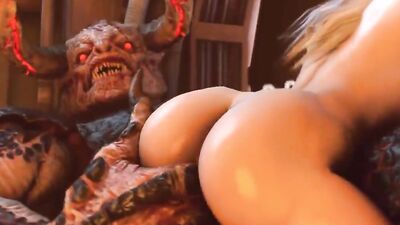 A Girl Having Sex With A Monster Cartoon Porn | CartoonPorn.com