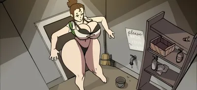 Bombshell-Barista Full - CartoonPorn.com
