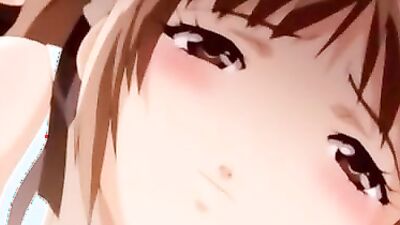 Watch this anime teen get her tight butt drilled by a big dick