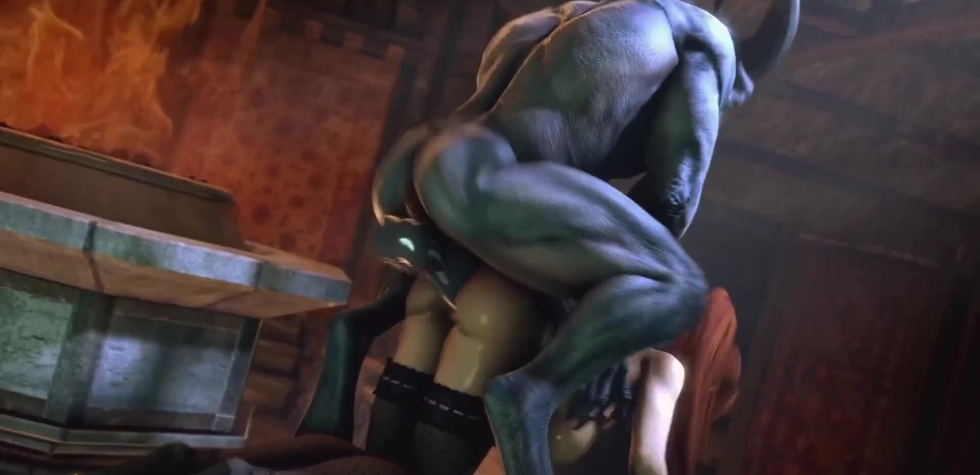 3d Monster Porn Animated Art - Big Monster's Cock Fucks Bitch In Ass, Pussy And Cum On Her Face - 3d  Animated Horror Hardcore Porn Video, Where Monster Fucks Hot Kasumi -  CartoonPorn.com