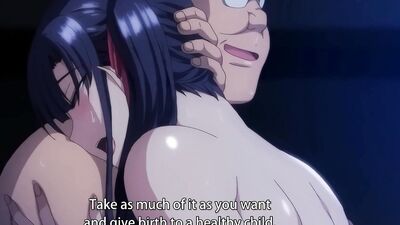 Japanese cartoon babe Saimin Seishidou gets her big tits and wet pussy pounded in a public threesome