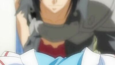 Watch this cartoon Japanese maid get her tight pussy pounded from behind with a cumshot