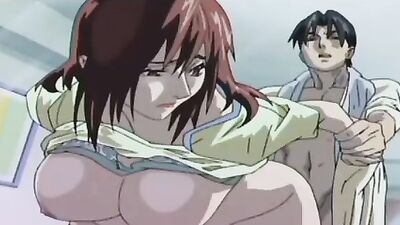 Anal sex and cream pie with a Japanese couple in a cartoon - watch now!