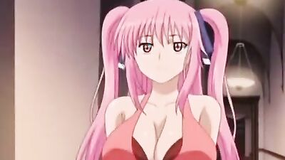 Japanese cartoon teen in stockings goes wild with her tight pussy and wet cunt