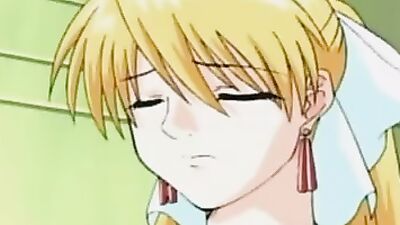 Blonde with big tits loves getting toyed in this kinky Japanese cartoon teen porn