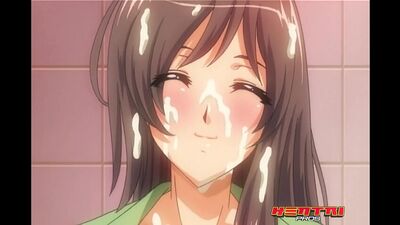 Redhead Asian Pro gets her big tits jizzed on in 3D Hentai Pros video