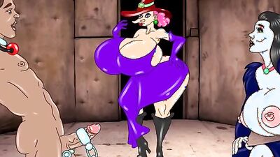 Watch Magic's Big Boobs Bounce as She Takes on Multiple Cocks in Wild Game Recording