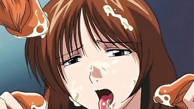 Watch this anime schoolgirl get pounded hard in uniform by a group of horny guys