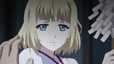 Hot anime babe with huge tits gets her pussy drilled in multiple positions