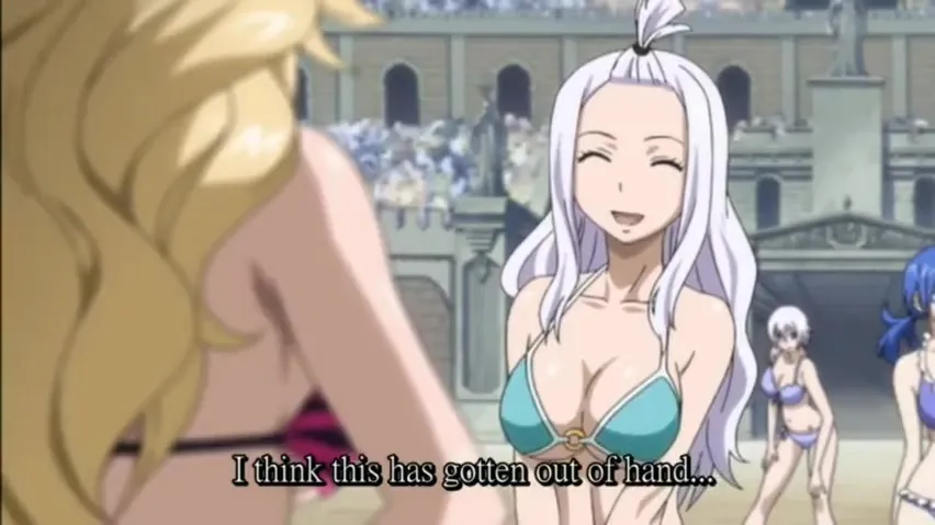 Fairy Tail Mirajane Hentai Tits - Fairy Tail: Mirajane vs Jenny - CartoonPorn.com