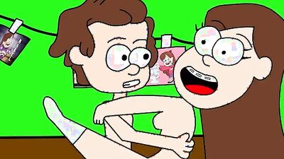 Dipper & Mabel parody - Mabel gets punished with hardcore Dipper action
