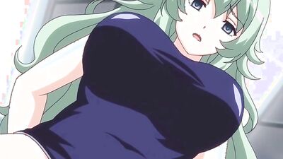 Gakuen De Jikan Yo Tomare gets her ass filled with cum in uncensored cartoon porn