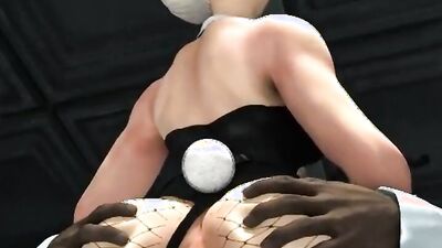 Sexy American girl gets her ass destroyed in a hot 3D hentai compilation