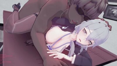 Experience the ultimate hentai porn experience with Bronya OL's high-quality 60 fps amateur video