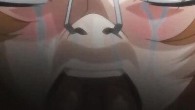 Hentai porn with Taimanin Asagip - A deepthroat & creampie gangbang with orcs and cartoon babes