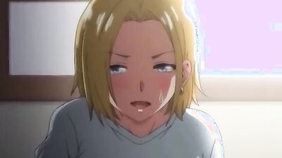 A wild threesome with a huge dick, anime porn, and hentai porn featuring a teen with a big dick, a creampie