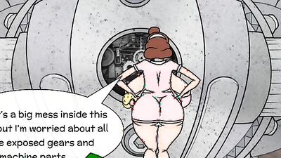 Bondage Putting Water In Her Ass Cartoon Porn CartoonPorn com 