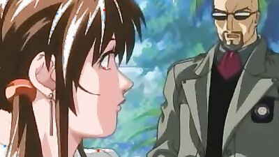 Japanese cartoon porn with a hot babe getting a creampie
