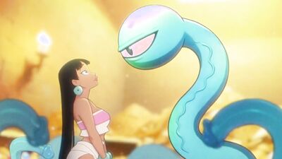 Brunette hottie with a big titties gets her uncensored homemade hentai video