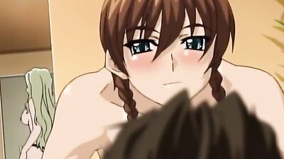 Get ready for a wild ride with three busty babes in Hentai porn!