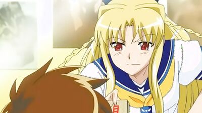 Check out the 2 girls in a cartoon MILF game with big tits & masturbating in HD