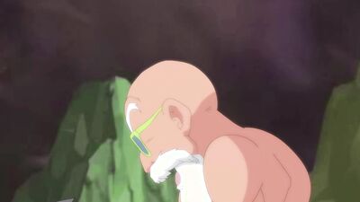 Roshi Fucks Caulifla's Big Ass in a Hentai Tournament