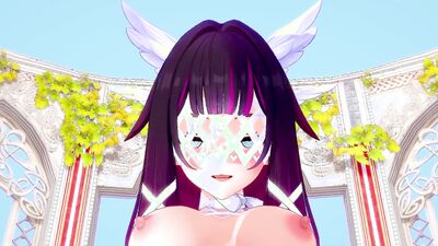 Genshin Impact's Columbina blowjob in full cartoon anime video