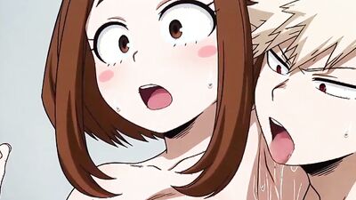 Venezuelan babe Katsuki gets her big tits and ass destroyed by a huge cock in uncensored MHA video