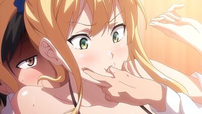 Blonde babe gets a hot creampie in HQ cartoon porn, featuring anal action!