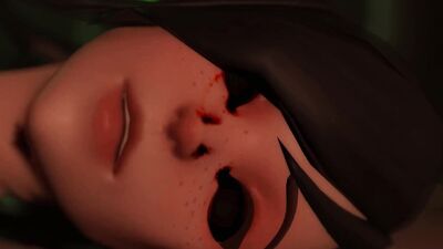 Watch these anime babes get freaky with each other in a wild 3some with Xenomorphs