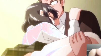 Stepdad punishes his stepdaughter's hole in uncensored Hentai with English subtitles