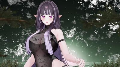 Elf VTuber's nude dance will make you drool with lust - Fortnite MMD Hot cosplay porn