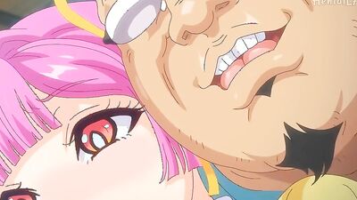 Check out Pai-hame K-02, the mature cartoon porn with big tits, double penetration, and handjobs in a hotel room!