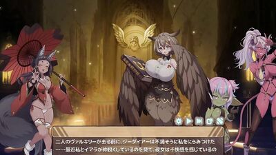 Naughty Elf with big tits gets a creampie in this hentai adult game