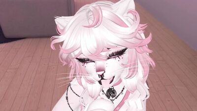 Furry Catgirl in the wild craves to breed you in this VRChat Furry clip