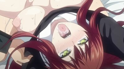 Redhead amateur with massive tits goes wild in a homemade cartoon hentai