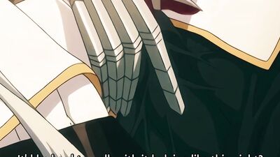 A Beautiful Woman with White Hair takes a hard pounding before a battle & gets a creampie in her ass