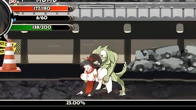 Ninja Hattori Sex Video Xxx - Big Tits Ninja Girl's Pussy Licked and Fucked Doggystyle by a Big Dick  Monster - CartoonPorn.com