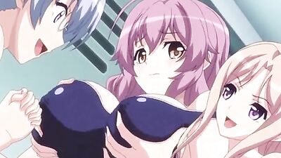 Schoolgirl with anime tits gets a hot creampie in Stop Time Sex (ซับไทย) Vol