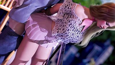 Experience the hottest gameplay with double Homework #114 - PC game with big tits and role play action!