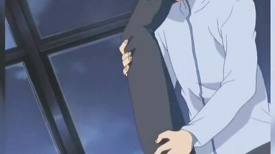 Naughty Japanese Brunette Rides a Big Dick in Classroom