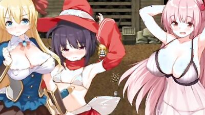 Watch these cartoon chicks with massive knockers get their tight pussies and tight pussies filled with jizz