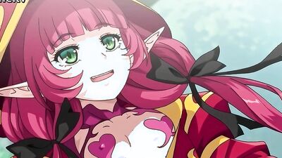 Watch these curvy hentai babes take it deep in their tight pussies and tight holes