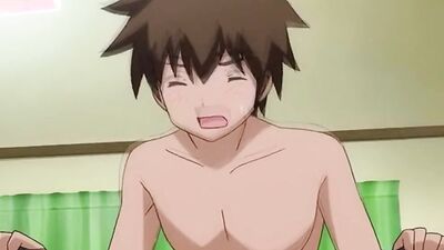 Big-titted anime maid gives a deep dicking before bouncing on a hard rod