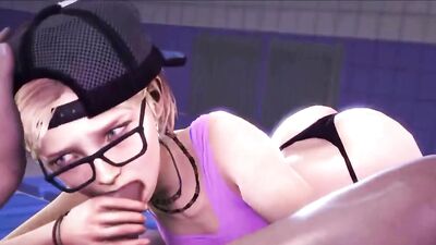 Big titted babes give head & get pounded in a wild 3D compilation