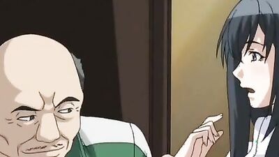 Watch this kinky cartoon teen get tied up and pounded by an older man in a hot hentai session