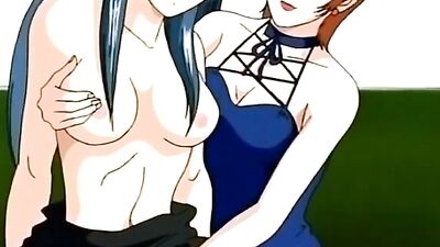Watch these busty babes pleasure each other with sensual tit play before taking massive cocks